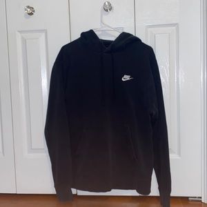 mens black nike hoodie
